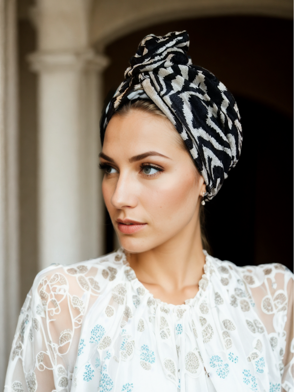 Instant Zebra Turban