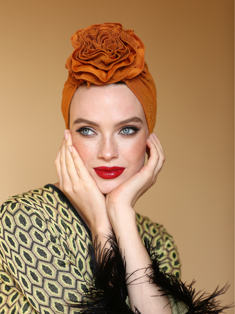 3T ROSE TURBAN