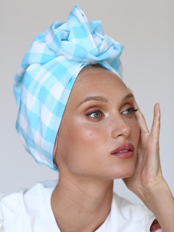 Tourquise Picnic Turban - FREE GIFT