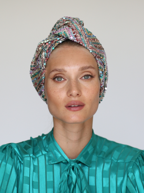 Royal Zigzag Turban