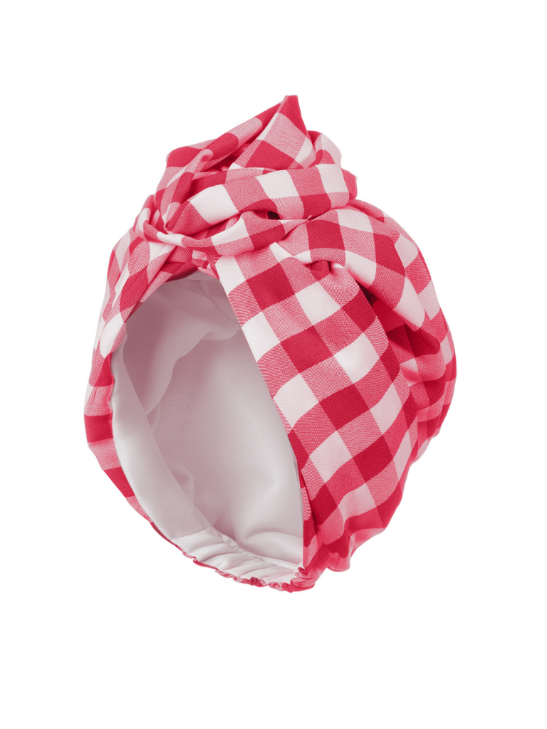 Red Picnic Turban - FREE GIFT