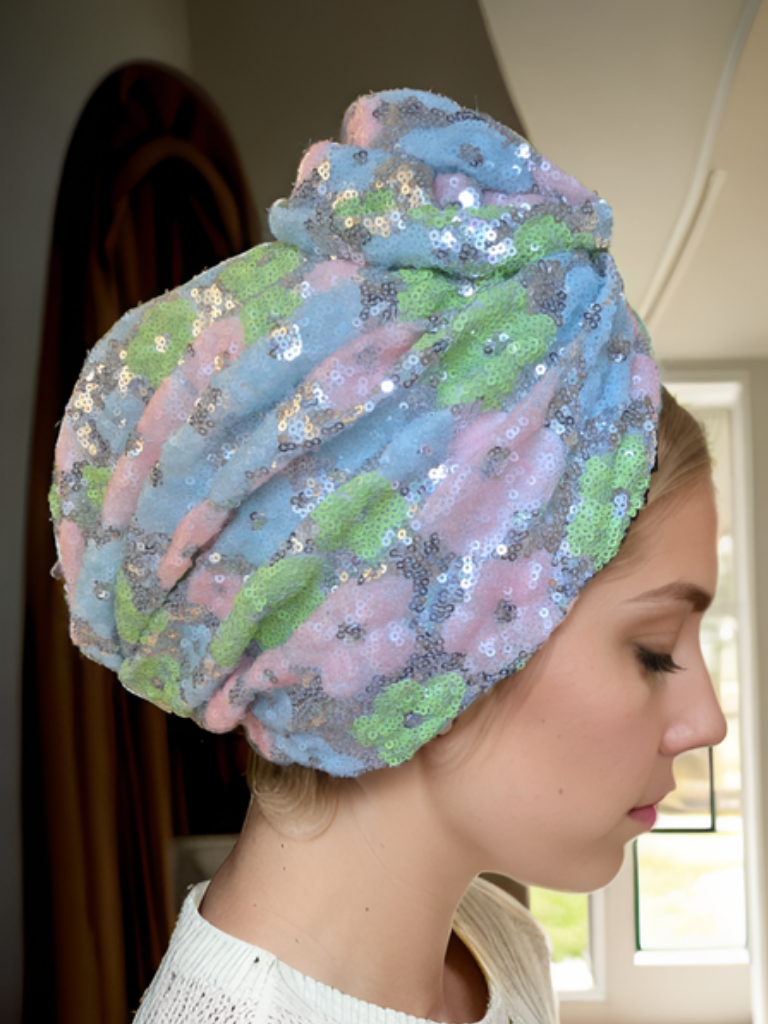 Rainbow Pastel Turban