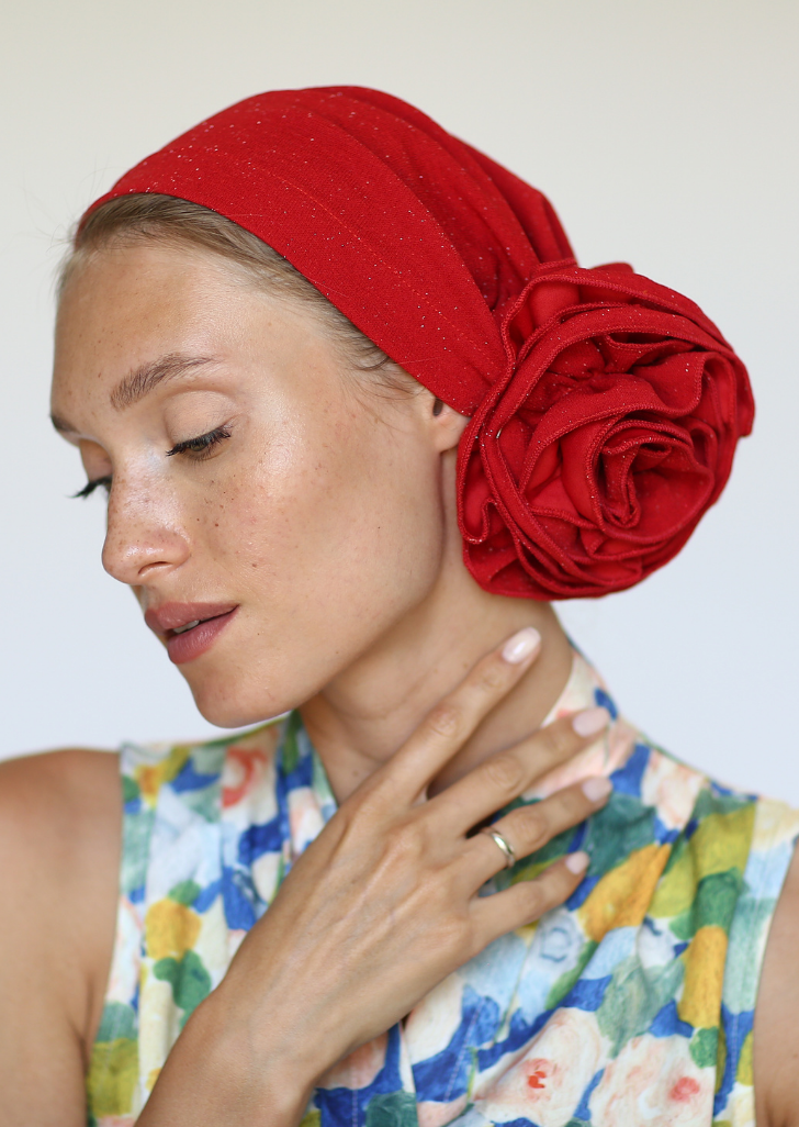 Peach 3T ROSE TURBAN