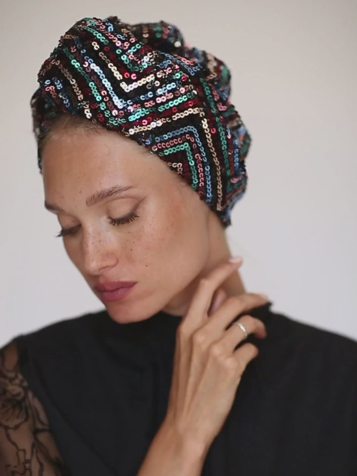 Royal Zigzag Turban