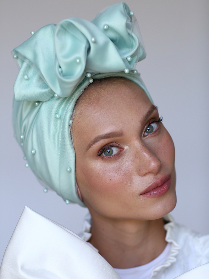 Tulle&Pearls pastel Turban